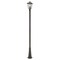 Z-Lite Talbot 1 Light Outdoor Post Mounted Fixture, Oil Rubbed Bronze And Seedy 579PHMR-519P-ORB - alternate 1